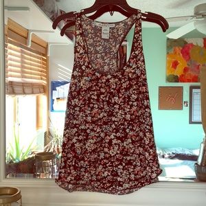 Floral tank top